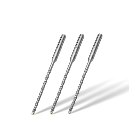 3tlg SDS Plus Bohrer 6 x 160mm,Professionell Betonbohrer mit 4 Hartmetall Schneiden,Hammerbohrer Für Beton,Stein 3tlg SDS Plus Bohrer 6 x 160mm,Professionell Betonbohrer mit 4 Hartmetall Schneiden,Hammerbohrer Für Beton,Stein von Fimibuke