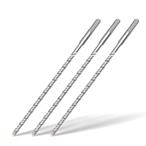 3tlg SDS Plus Bohrer 8 x 260mm,Professionell Betonbohrer mit 4 Hartmetall Schneiden,Hammerbohrer Für Beton,Stein 3tlg SDS Plus Bohrer 8 x 260mm,Professionell Betonbohrer mit 4 Hartmetall Schneiden,Hammerbohrer Für Beton,Stein von Fimibuke