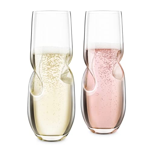 Champagnergläser ohne Stiel, 236 ml von Final Touch