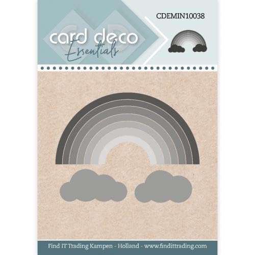 Card Deco Essentials - Mini Dies - Rainbow von Find It Trading