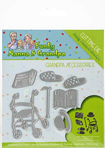 Find It Trading Yvonne Creations Funky Nanna's Stanzschablone für Opa von Find It Trading
