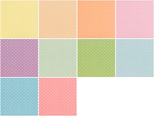 Papier-Set "Pünktchen Pastell" 50 Blatt Katen basteln DIY Papier Papier-Set "Pünktchen Pastell" 50 Blatt Katen basteln DIY Papier von Find It