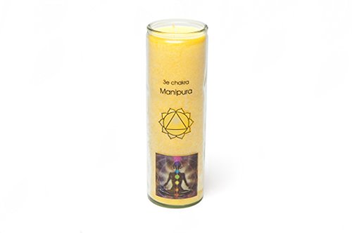 findsomethingdifferent aromatischen Kerze gelb 3. Chakra (Manipura) von Find Something Different