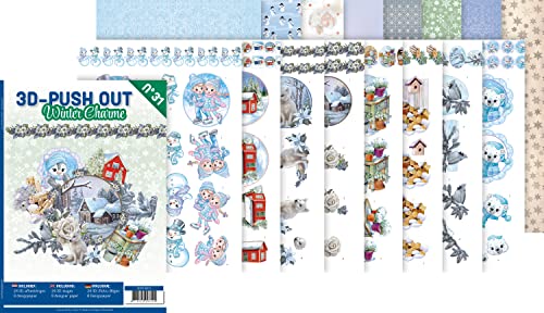 3D-Stanzbogenbuch "Winter Charme" 3D-Stanzbogenbuch "Winter Charme" von Find it