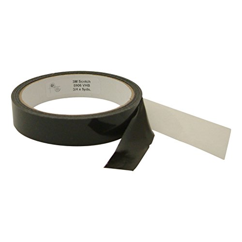 3M VHB Tape [6 mil/schwarz] (5906): 3/4 in. x 15 ft. (Schwarz) von FindTape