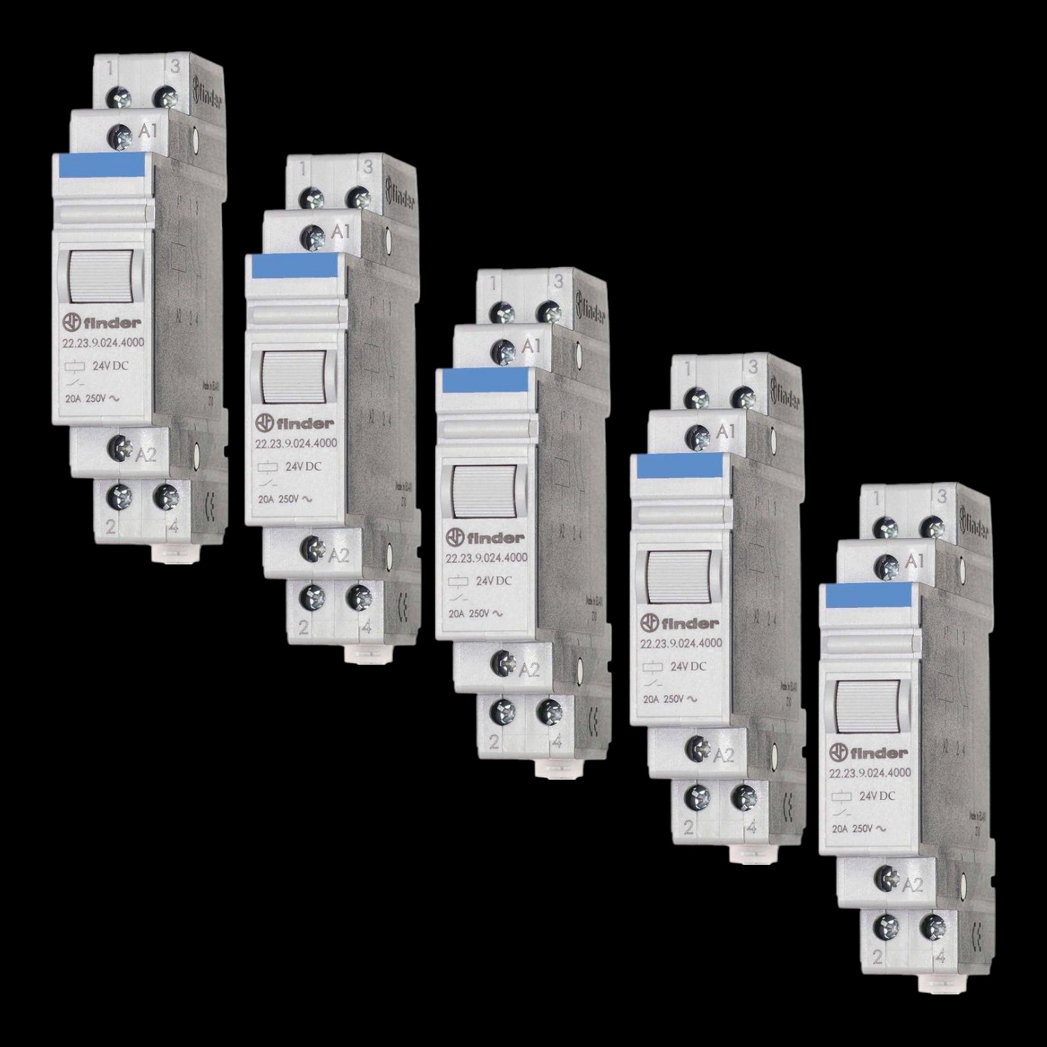 Finder 22.23.9.024.4000 Industrierelais Nennspannung 24 V/Dc 5 Stück B-Ware Finder 22.23.9.024.4000 Industrierelais Nennspannung 24 V/Dc 5 Stück B-Ware von Finder