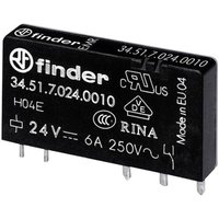 Finder 34.51.7.005.5010 Printrelais 5 V/DC 6 A 1 Wechsler 1 St. von Finder