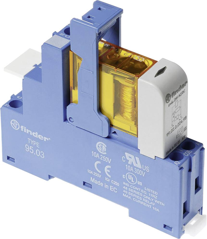 Finder 48.31.7.024.5050 Relaisbaustein Nennspannung: 24 V/Dc Schaltstrom Relais B-Ware Finder 48.31.7.024.5050 Relaisbaustein Nennspannung: 24 V/Dc Schaltstrom Relais B-Ware von Finder