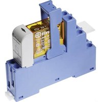 Finder 48.52.8.024.5060 Relaisbaustein Nennspannung: 24 V/AC Schaltstrom (max.): 8A 2 Wechsler Tray von Finder