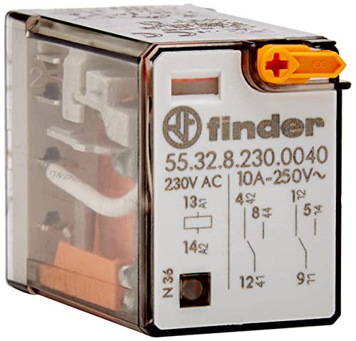 Finder 55.32.8.230.0040 Relais Versorgungsspannung 230 V AC, 2 W, 10 A von Finder