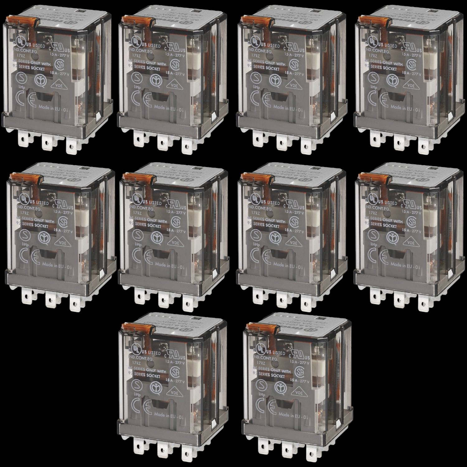 Finder 62.33.9.024.4300 Steckrelais Relais Stecker 24 V/Dc 16 A 10 Stück B-Ware Finder 62.33.9.024.4300 Steckrelais Relais Stecker 24 V/Dc 16 A 10 Stück B-Ware von Finder