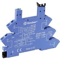 Finder 93.51.8.240 Relaissockel Passend für Serie (Relais): Serie 34 34.51, Finder 34.81 (L x B x H von Finder