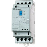 Finder Installationsschütz 24VAC/DC,4S,LED 22.34.0.024.4340 von Finder