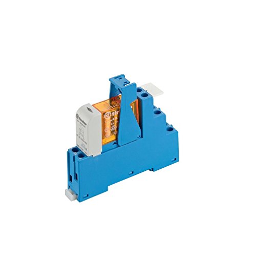 Finder 48.52.8.024.0060 Relaisbaustein Nennspannung 24 V/AC Schaltstrom (max.): 8A 2 Tray Wechselschalter von finder