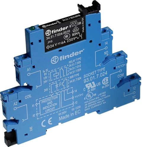 Finder Koppelrelais 6,2mm 1W 60VDC 38.51.7.060.0050 von Finder