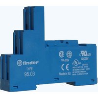Finder Schraubfassung blau f.Rel.40.31,41.31 95.03 - 9503 von Finder