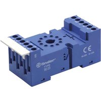 Finder Schraubfassung sw, f.Relais 60.13 90.03.0 - 90030 von Finder