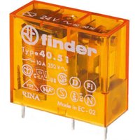 Finder Steck/Printrel.230VAC1W10A Raster 5mm 40.51.8.230.0000 von Finder