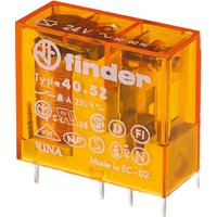 Finder Steck/Printrel.24VAC 2W 8A Raster 5mm 40.52.8.024.0000 - 405280000000 von Finder