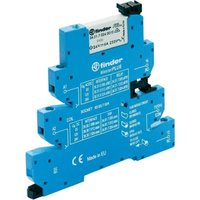 Relais-Koppelmodul 62mm MasterPLUS 1P 6A 24VAC/DC AgNi Kontakte Schraubklemmen 35mm DIN-Schienenmontage 39.31.0.024.0060 von Finder