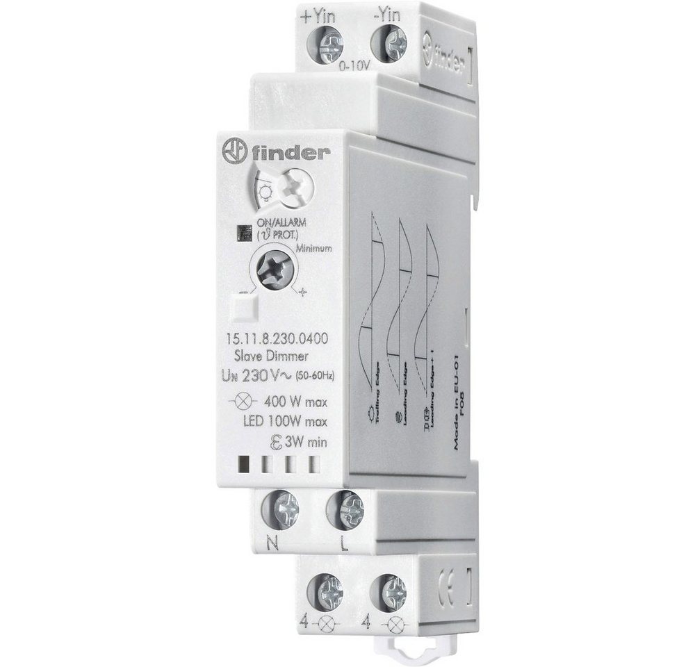 finder Dämmerungsschalter Finder Dimmer für Hutschiene 1 St. 15.11.8.230.0400 Betriebsspannung:2, (15.11.8.230.0400) von Finder