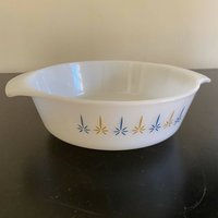 Vintage Anker Hocking Fire-King 1-Qt Schale Fehlender Deckel von FindersKeepersbyJess
