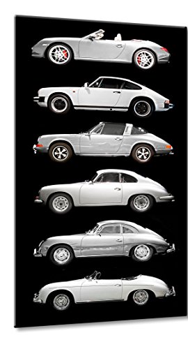 Fine-Art-Manufaktur Porsche 911 356 Silber Legende Best of | Porsche 911 356 Silber Best of | Farbe: schwarz | Rubrik: Porsche + Auto Bilder von Fine-Art-Manufaktur