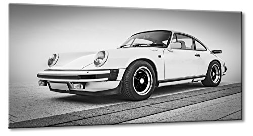 Fine-Art-Manufaktur Porsche 911 Oldtimer Carrera CS RS 2.7 G-Modell Schwarzweiss Weiß | | Farbe: schwarzweiss | Rubrik: Porsche + Auto Bilder von Fine-Art-Manufaktur