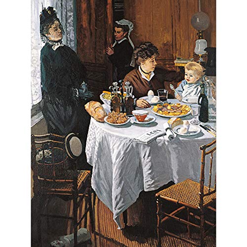 Fine Art Prints Claude Monet The Luncheon Kunstdruck auf Leinwand, extragroß von Fine Art Prints