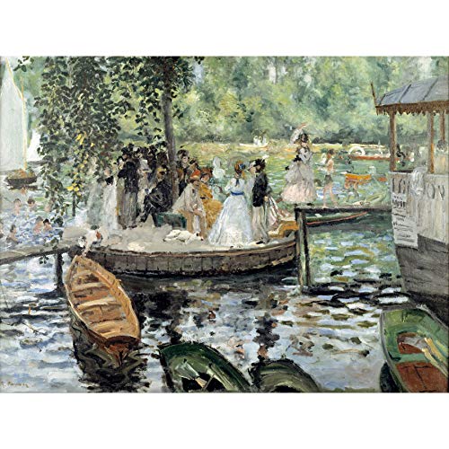 Fine Art Prints Auguste Renoir La Grenouillere großer Kunstdruck auf Leinwand, hochwertiges Poster Fine Art Prints Auguste Renoir La Grenouillere großer Kunstdruck auf Leinwand, hochwertiges Poster von Fine Art Prints
