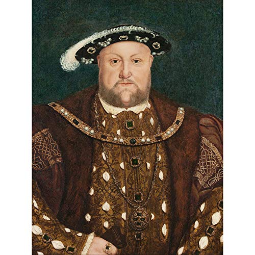 Fine Art Prints Poster, Motiv: After Hans Holbein The Younger King Henry VIII von Fine Art Prints