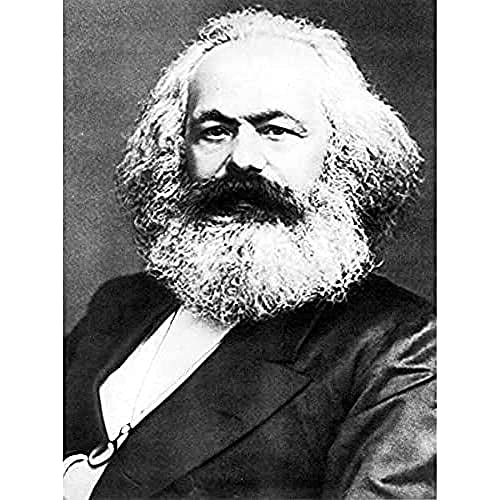 Fine Art Prints Poster / Poster, Motiv: Politischer Theorist, Philosoph Karl Marx, altes Foto, ungerahmt von Fine Art Prints