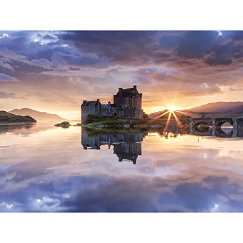 Fine Art Prints Syxaxis Eilean Donan Castle Kyle Lochalsh Scotland Foto Premium Wandkunst Leinwand Druck 45,7 x 61 cm von Fine Art Prints