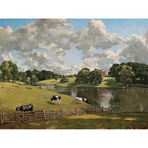 Fine Art Prints John Constable Wivenhoe Park Essex Kunstdruck auf Leinwand, Premium-Wanddekoration, Poster von Fine Art Prints