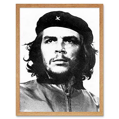 Korda Portrait Revolutionary Che Guevara Photo Art Print Framed Poster Wall Decor 12x16 inch Porträt Fotografieren Wand Deko von Fine Art Prints