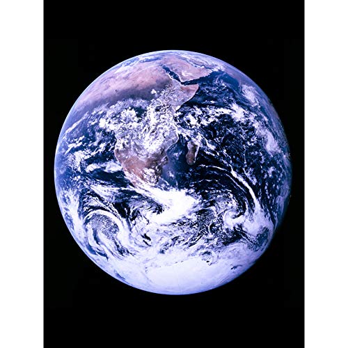Poster, Motiv: Weltraum, NASA Erde Apollo 17, blauer Marmor, groß, 45,7 x 61 cm von Fine Art Prints