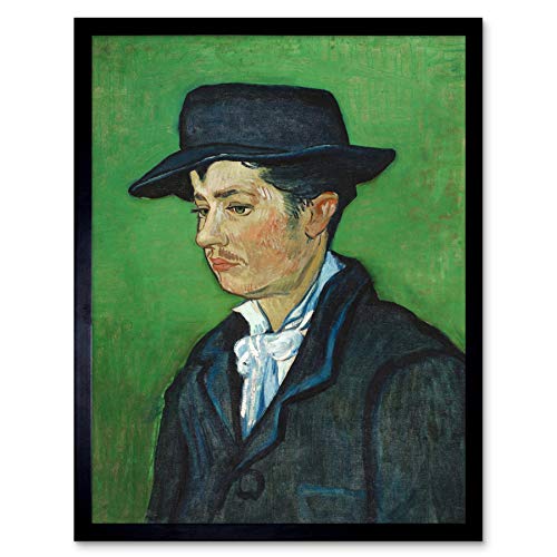 Vincent Van Gogh Portrait Of Armand Roulin Art Print Framed Poster Wall Decor 12x16 inch Porträt Wand Deko von Fine Art Prints