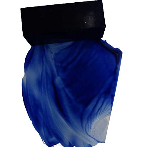 Meyco Encaustic Wachsfarbe, Künstlerwachs, großer Block 75x26x26 mm, 60 ml (Nachtblau) von Meyco