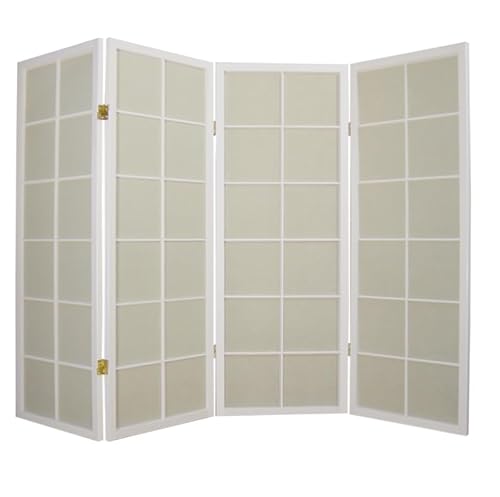 Fine Asianliving Japanische Paravent Raumteiler Shoji Fine Asianliving Japanischer Paravent Raumteiler Trennwand B180xH130cm 4-teilig Shoji Reispapier Weiß Fine Asianliving Japanische Paravent Raumteiler Shoji Fine Asianliving Japanischer Paravent Raumteiler Trennwand B180xH130cm 4-teilig Shoji Reispapier Weiß von Fine Asianliving