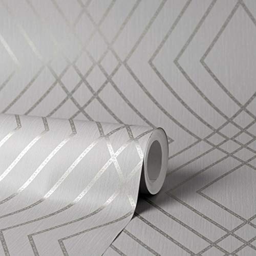Fine Décor FD42603 Spalierspalier, silberfarben Fine Décor FD42603 Spalierspalier, silberfarben von FINE DECOR