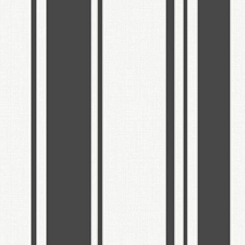 Fine Décor fd41945 Isobelle Stripe, schwarz/silber von FINE DECOR