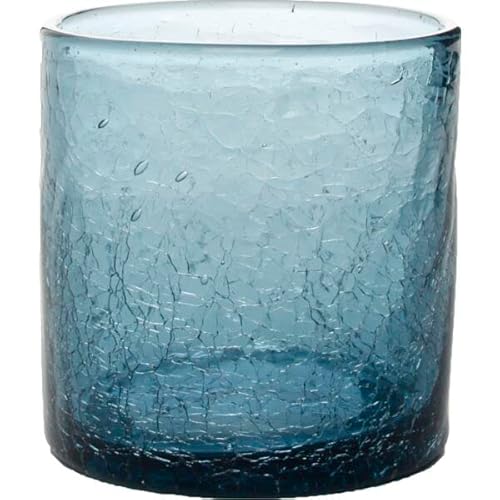 Fine Dining & Living »Crackle« Trinkglas, Inhalt: 0,22 Liter, blau, 4 Stück von Fine Dining & Living