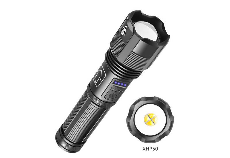 Fine Life Pro LED Taschenlampe Taschenlampe LED Aufladbar, 2000 Lumen LED Taschenlampe Extrem Hell, IP65 Wasserdicht Flashlight für Camping Angeln Notfall Outdoor Fine Life Pro LED Taschenlampe Taschenlampe LED Aufladbar, 2000 Lumen LED Taschenlampe Extrem Hell, IP65 Wasserdicht Flashlight für Camping Angeln Notfall Outdoor von Fine Life Pro