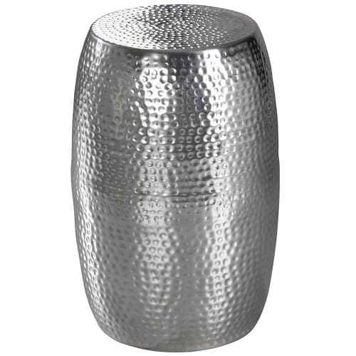 FineBuy Beistelltisch 30 x 49,5 x 30 cm Aluminium Dekotisch orientalisch rund, Kleiner Hammerschlag Abstelltisch, Designer Ablagetisch Metall modern, Anstelltisch schmal FineBuy Beistelltisch 30 x 49,5 x 30 cm Aluminium Dekotisch orientalisch rund, Kleiner Hammerschlag Abstelltisch, Designer Ablagetisch Metall modern, Anstelltisch schmal von FineBuy Möbel zum Wohlfühlen