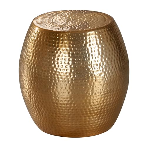 FineBuy Beistelltisch 42 x 42 x 42 cm Aluminium Dekotisch Orientalisch rund, Designer Ablagetisch Metall modern, Anstelltisch schmal, Kleiner Hammerschlag Abstelltisch FineBuy Beistelltisch 42 x 42 x 42 cm Aluminium Dekotisch Orientalisch rund, Designer Ablagetisch Metall modern, Anstelltisch schmal, Kleiner Hammerschlag Abstelltisch von FineBuy Möbel zum Wohlfühlen
