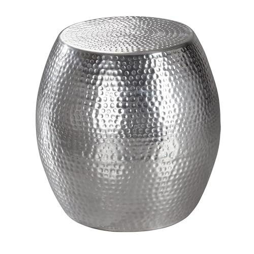 FineBuy Beistelltisch 42 x 42 x 42 cm Aluminium Dekotisch Orientalisch rund, Designer Ablagetisch Metall modern, Anstelltisch schmal, Kleiner Hammerschlag Abstelltisch FineBuy Beistelltisch 42 x 42 x 42 cm Aluminium Dekotisch Orientalisch rund, Designer Ablagetisch Metall modern, Anstelltisch schmal, Kleiner Hammerschlag Abstelltisch von FineBuy Möbel zum Wohlfühlen