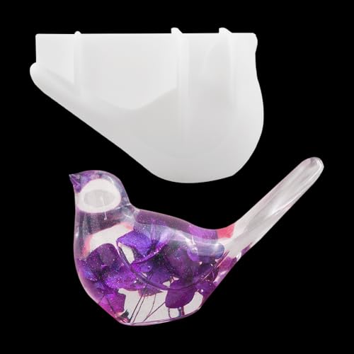 FineInno 3D Vogel Harz Form Vögel Epoxy Kristall Formen Simulation Tier Silikonformen für DIY Handwerk Desktop Home Dekoration von FineInno