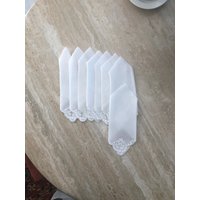 8 Organdy Servietten von FineLinensandMore