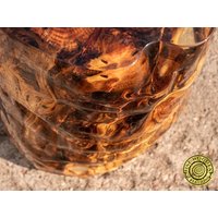 Epoxidharz Hocker, Welleneffekt, Verschiedene Harzfarben von FineWooodenCreations