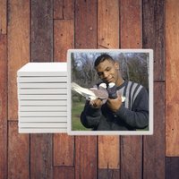 Mike Tyson Loves Pigeons - Kissing Untersetzer Aus Keramik von FinerThingsClubhouse